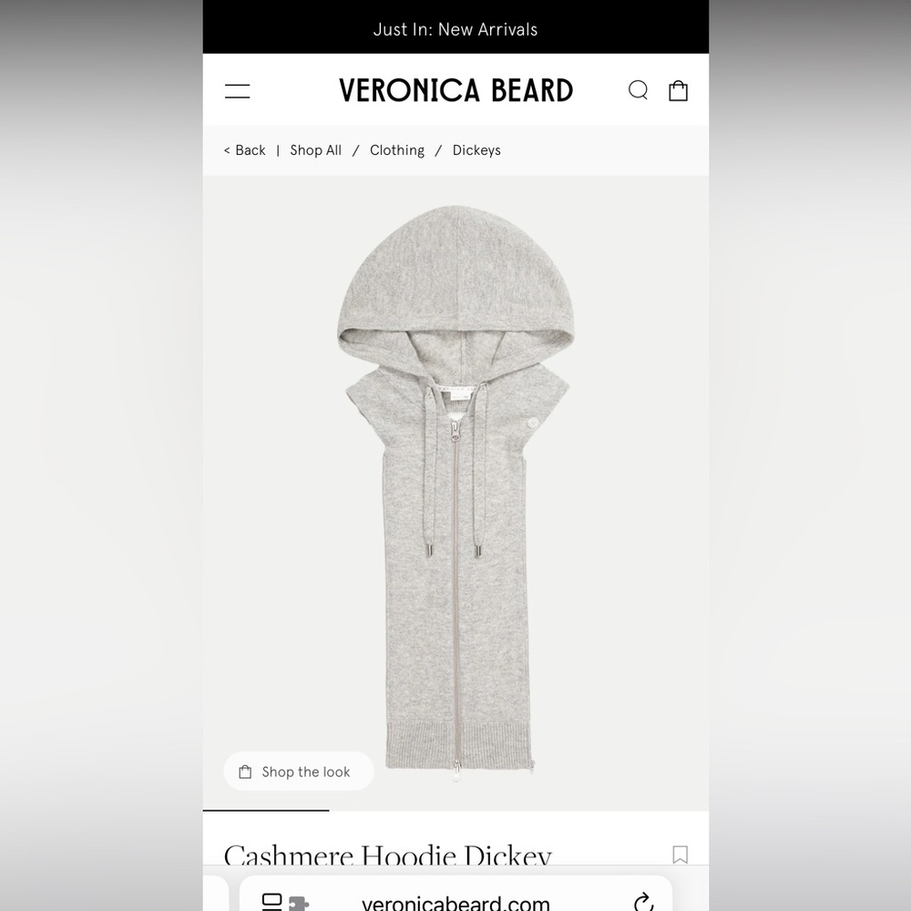 Veronica Beard Cashmere Dicky